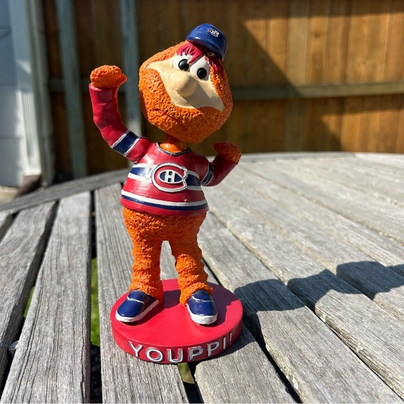 Youppi The Mascot Montreal Canadiens PROMOTIONAL Bobble Bobblehead 2005 vintage - Picture 1 of 11